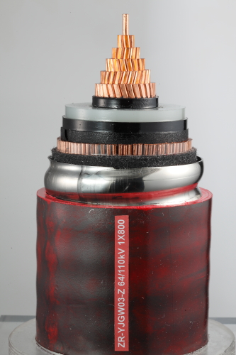 粉色视影体验区超高压电缆 110kV 超高压电缆
